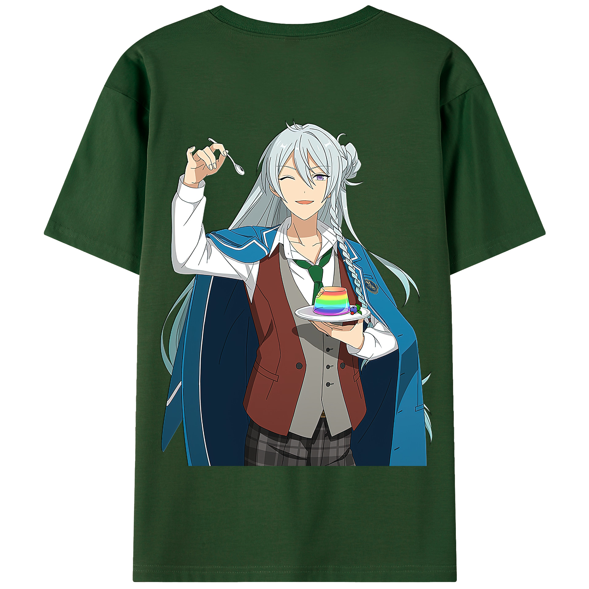 （画像用） あんさんぶるスターズ! Ensemble Stars 綿100％半袖Tシャツ（背面プリント）